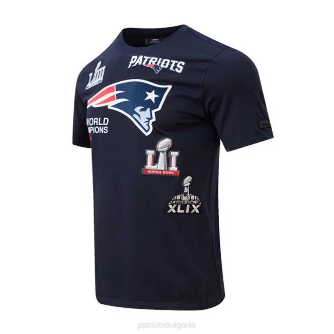облекло Patriots Jersey професионална стандартна флотска шампионска тениска мъже T8TH1824