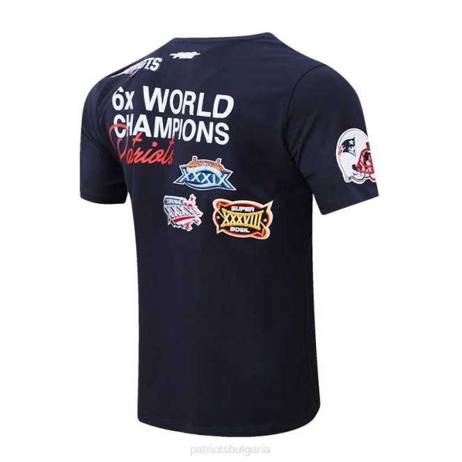 облекло Patriots Jersey професионална стандартна флотска шампионска тениска мъже T8TH1824