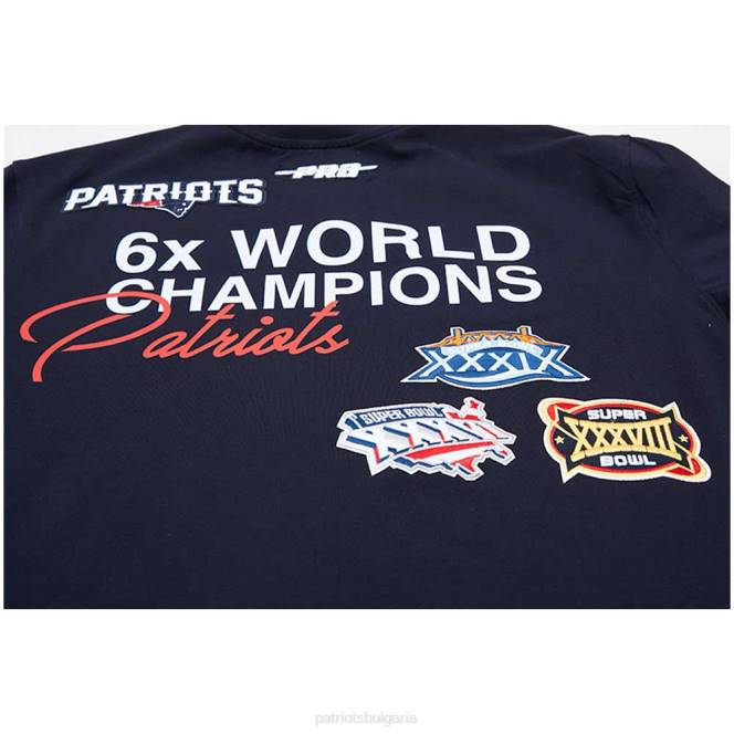 облекло Patriots Jersey професионална стандартна флотска шампионска тениска мъже T8TH1824