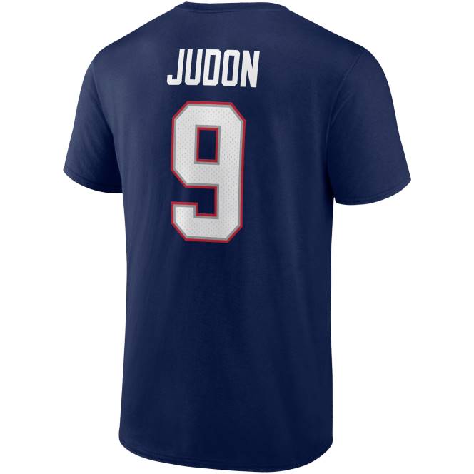 облекло Patriots Jersey име и номер на тениска с име и номер на икона на военноморски играч на фанатици Матю Джудън мъже T8TH1844