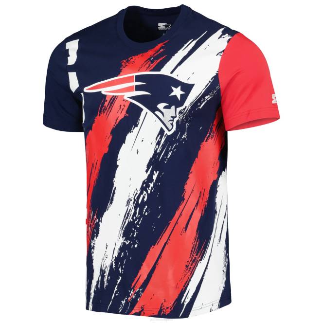 облекло Patriots Jersey стартова тениска за екстремни защитници в темно синьо мъже T8TH1894