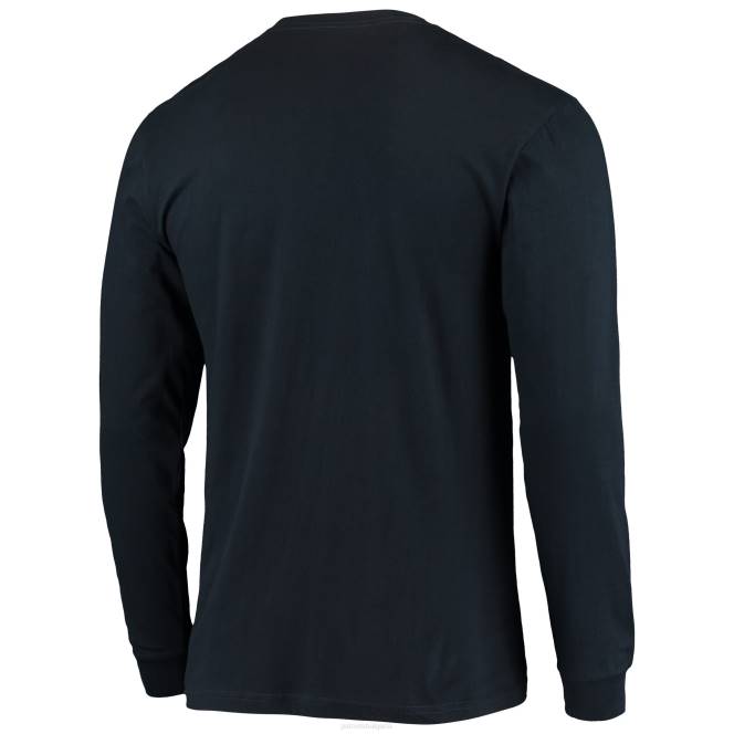 облекло Patriots Jersey стартова тениска с дълъг ръкав на полувремето мъже T8TH1896