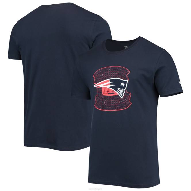 облекло Patriots Jersey нова ера флотска тениска на стадион мъже T8TH2046