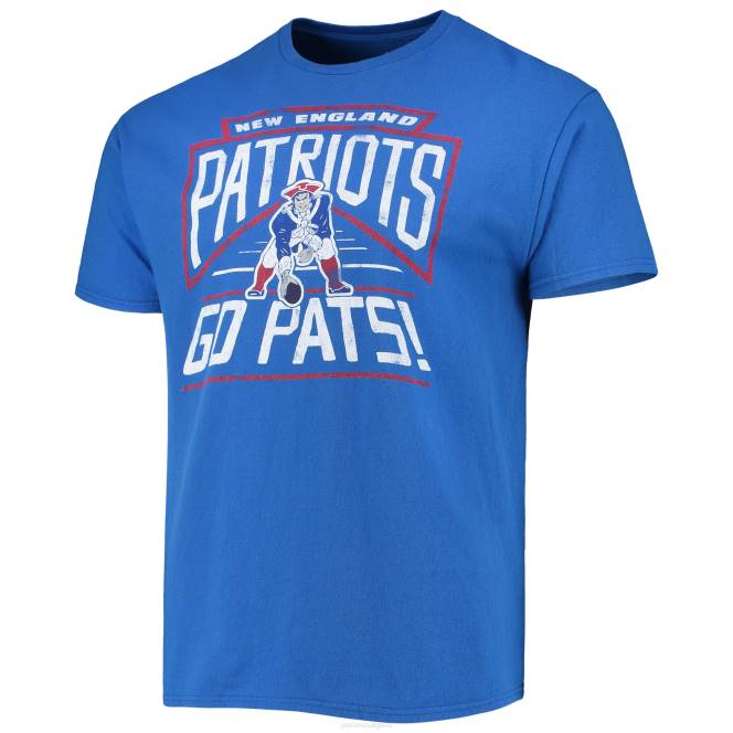 облекло Patriots Jersey нездравословна храна кралска местна тениска мъже T8TH2078