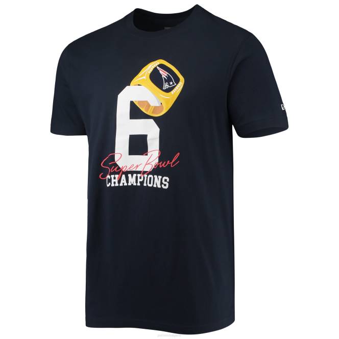 облекло Patriots Jersey нова ера военноморска местна тениска count the rings мъже T8TH1990