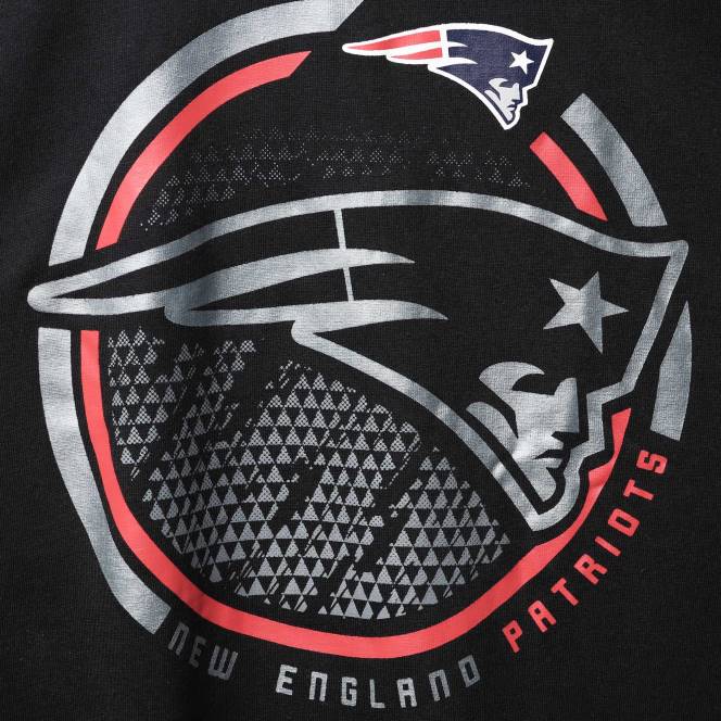 облекло Patriots Jersey голяма и висока цветна поп тениска с марка fanatics мъже T8TH1919
