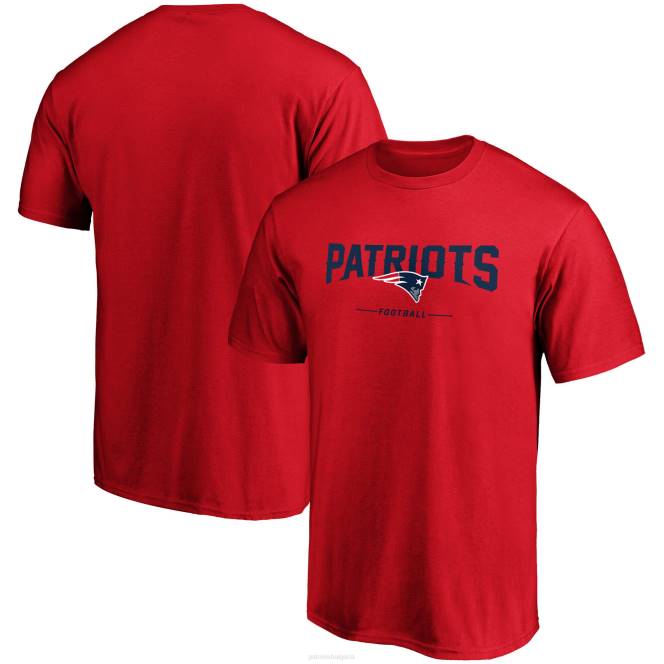облекло Patriots Jersey тениска с лого на червен отбор с марка fanatics мъже T8TH2023