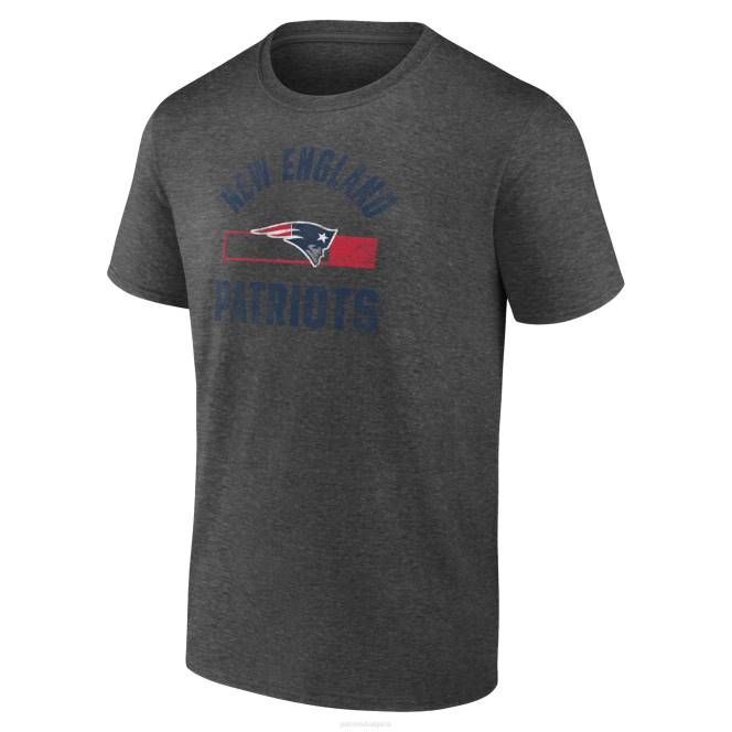 облекло Patriots Jersey fanatics брандирана тениска charcoal let's go мъже T8TH1779