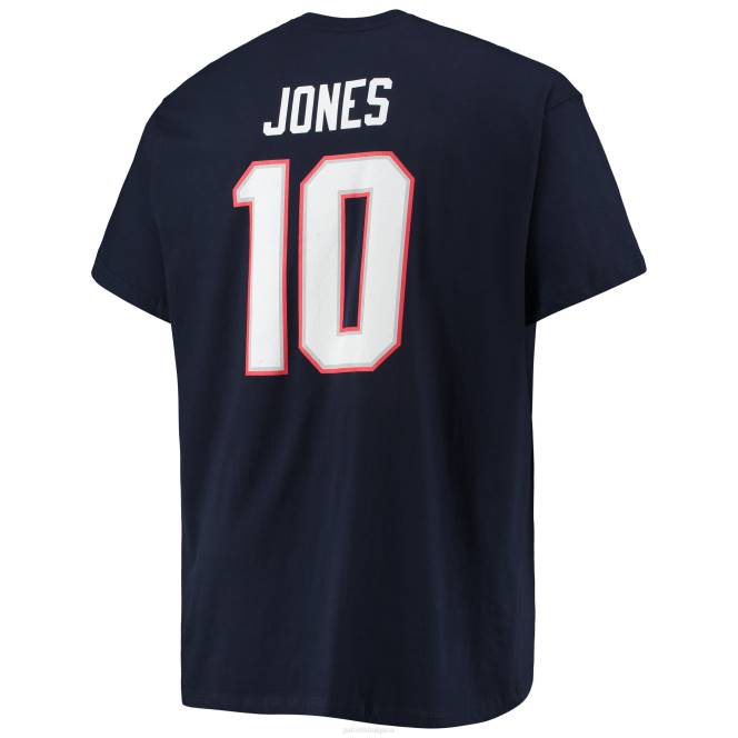 облекло Patriots Jersey тениска с име и номер на играч с марка fanatics mac jones мъже T8TH1910