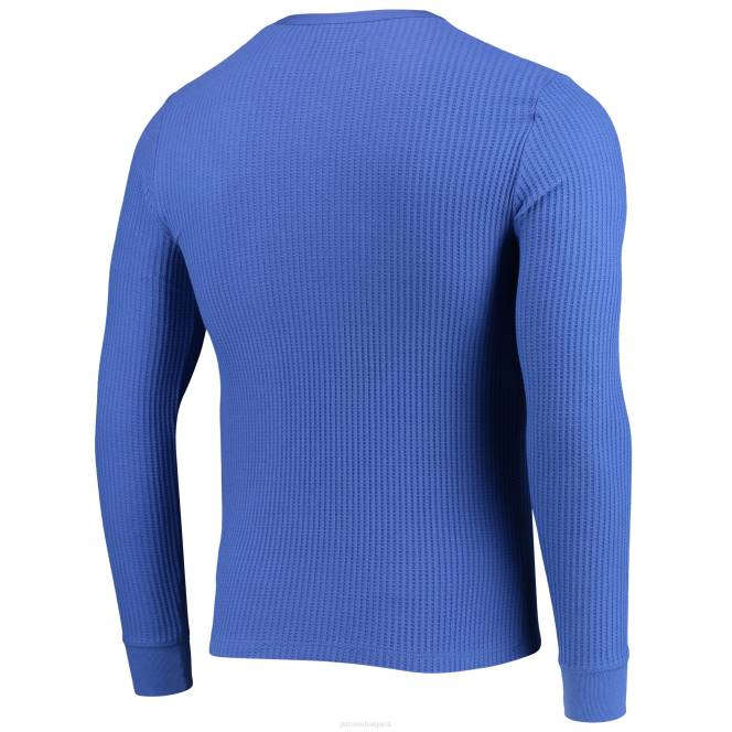 облекло Patriots Jersey тениска с дълъг ръкав junk food royal termal henley мъже T8TH2035