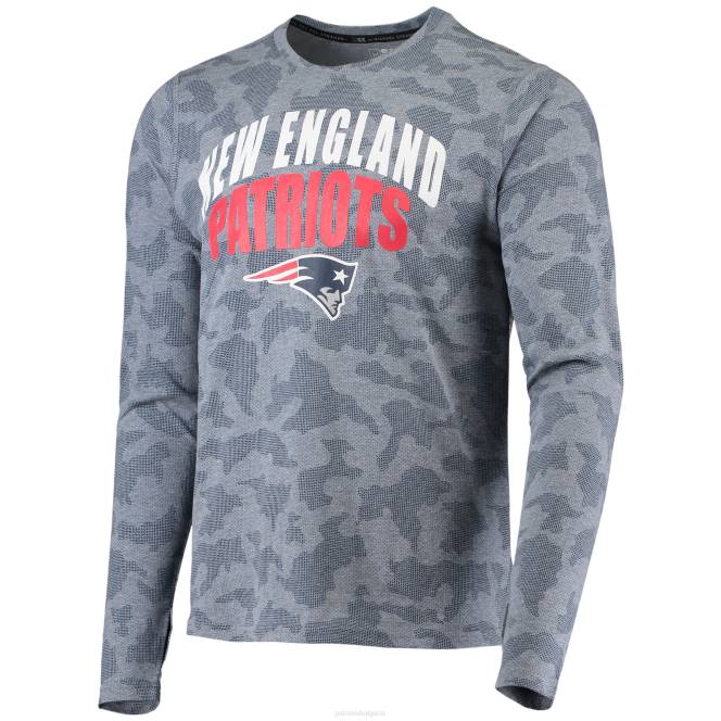 облекло Patriots Jersey msx от michael strahan тениска с дълъг ръкав в темносин камуфлаж мъже T8TH2039