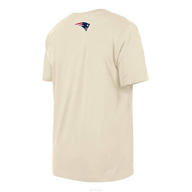 облекло Patriots Jersey тениска new era cream 2023 nfl draft мъже T8TH1799