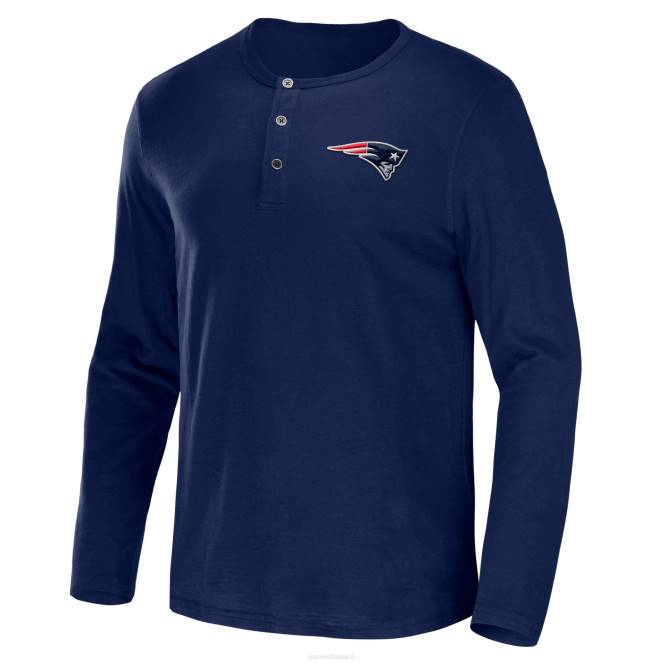 облекло Patriots Jersey nfl x darius rucker колекция от fanatics navy slub фланелка henley тениска с дълъг ръкав мъже T8TH2000