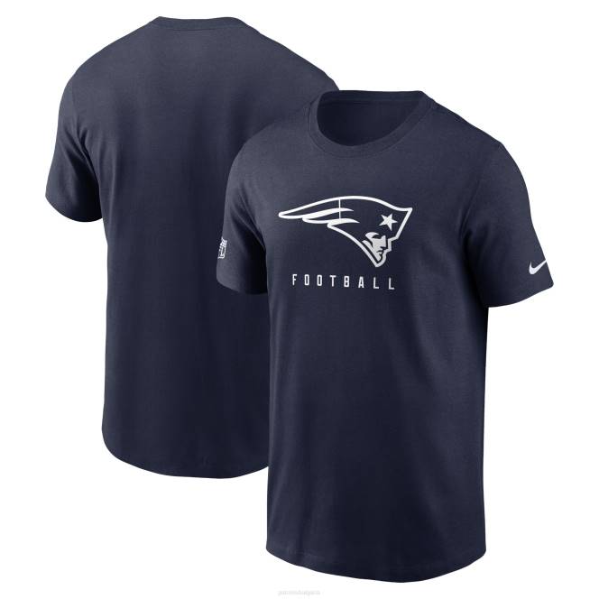 облекло Patriots Jersey тениска за изпълнение на тъмносиньо nike мъже T8TH1776