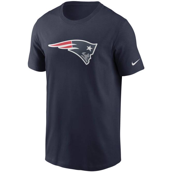 облекло Patriots Jersey тениска с тъмно синьо лого на nike мъже T8TH1961