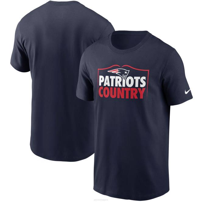 облекло Patriots Jersey Кънтри тениска от родната колекция на nike синьо мъже T8TH1963