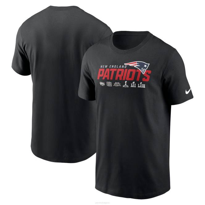 облекло Patriots Jersey тениска nike black local essential мъже T8TH1833