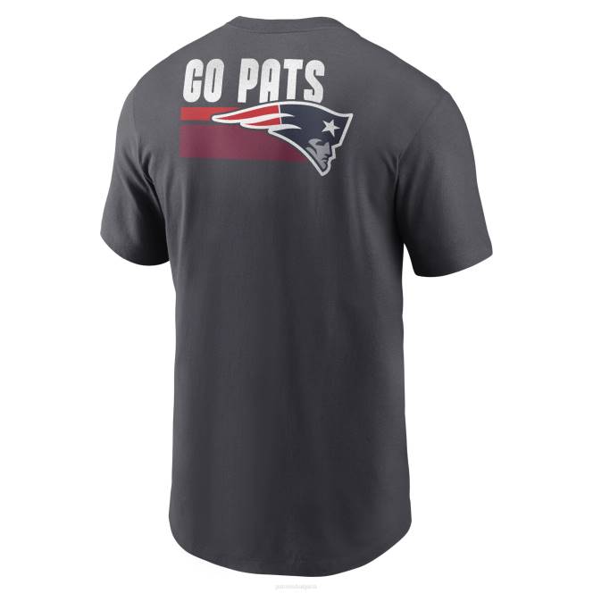облекло Patriots Jersey nike антрацит blitz етерична тениска мъже T8TH1820