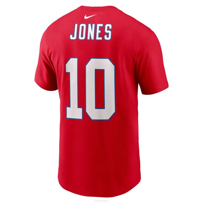 облекло Patriots Jersey nike mac jones червена тениска с име и номер на алтернативен играч мъже T8TH1863
