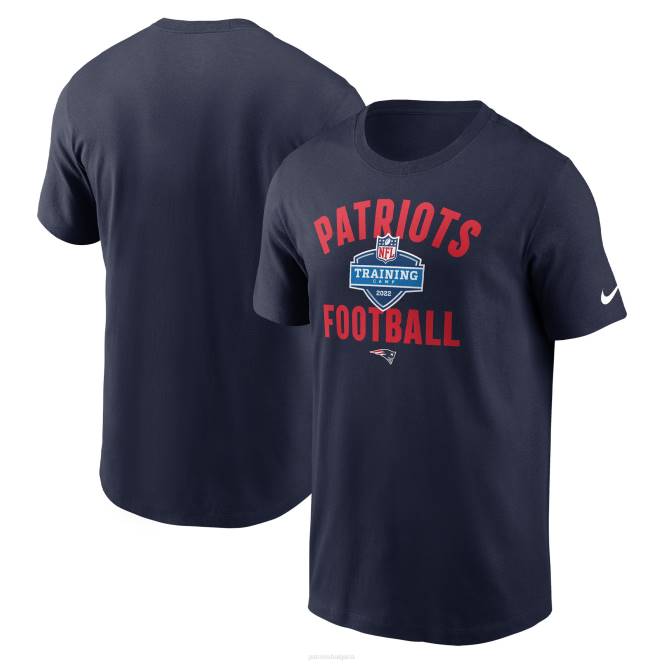 облекло Patriots Jersey спортна тениска за тренировъчен лагер nike navy 2022 мъже T8TH1986