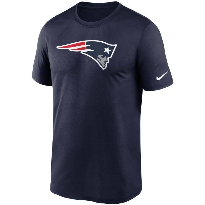 облекло Patriots Jersey Тениска за изпълнение с лого на nike navy мъже T8TH1813