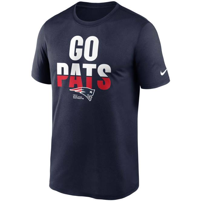 облекло Patriots Jersey тениска за изпълнение на местна фраза nike navy legend мъже T8TH1956