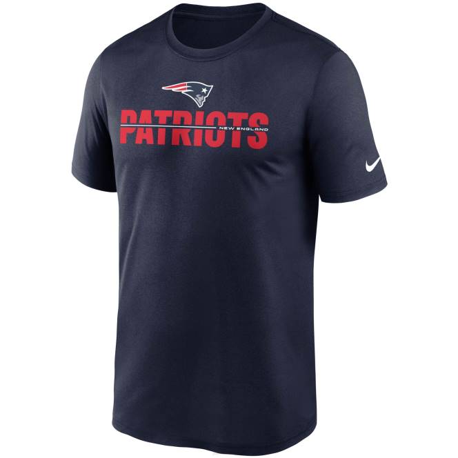облекло Patriots Jersey Тениска с микротип на nike navy legend мъже T8TH2015