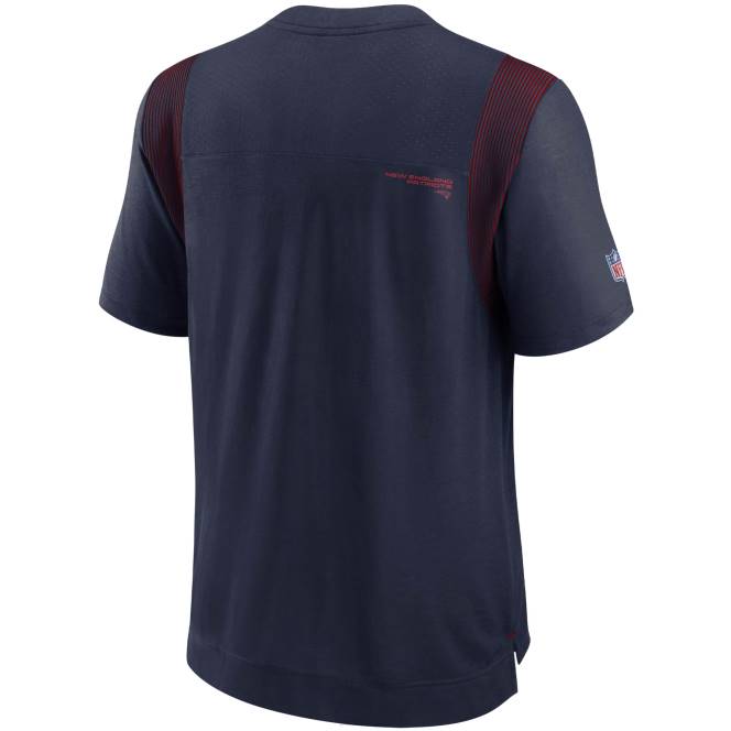 облекло Patriots Jersey тениска nike navy sideline player uv performance t-shirt мъже T8TH2013