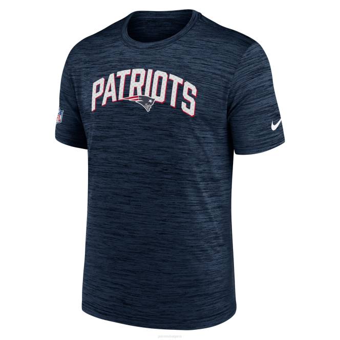 облекло Patriots Jersey тениска nike navy sideline velocity athletic stack performance t-shirt мъже T8TH1803