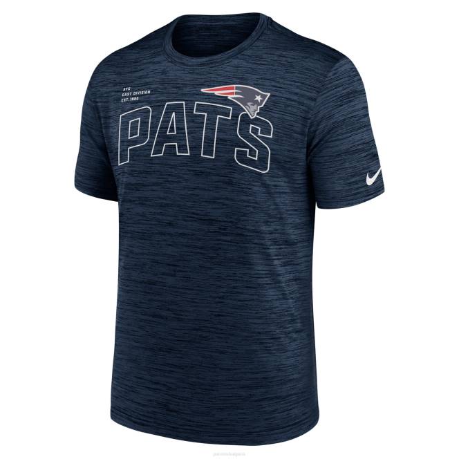 облекло Patriots Jersey тениска nike navy velocity arch performance мъже T8TH1926