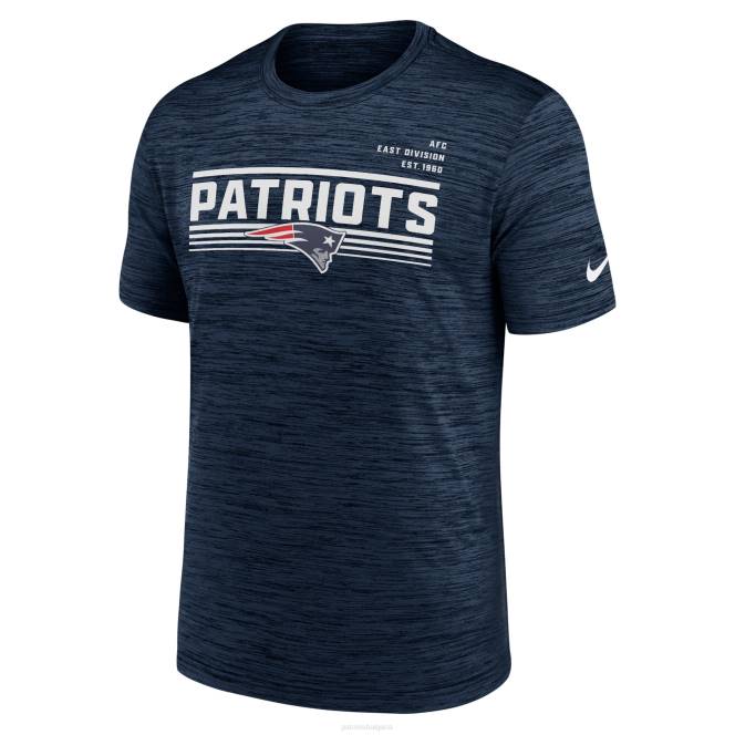 облекло Patriots Jersey тениска nike navy yardline velocity performance мъже T8TH1878