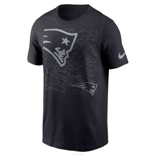 облекло Patriots Jersey черна тениска nike rflctv мъже T8TH1809