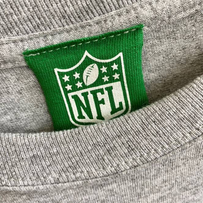 облекло Patriots Jersey refried apparel тениска с дълги ръкави с устойчив ъгъл на хедър сиво мъже T8TH2060