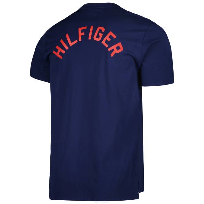 облекло Patriots Jersey tommy hilfiger тъмносиня liam тениска мъже T8TH1999