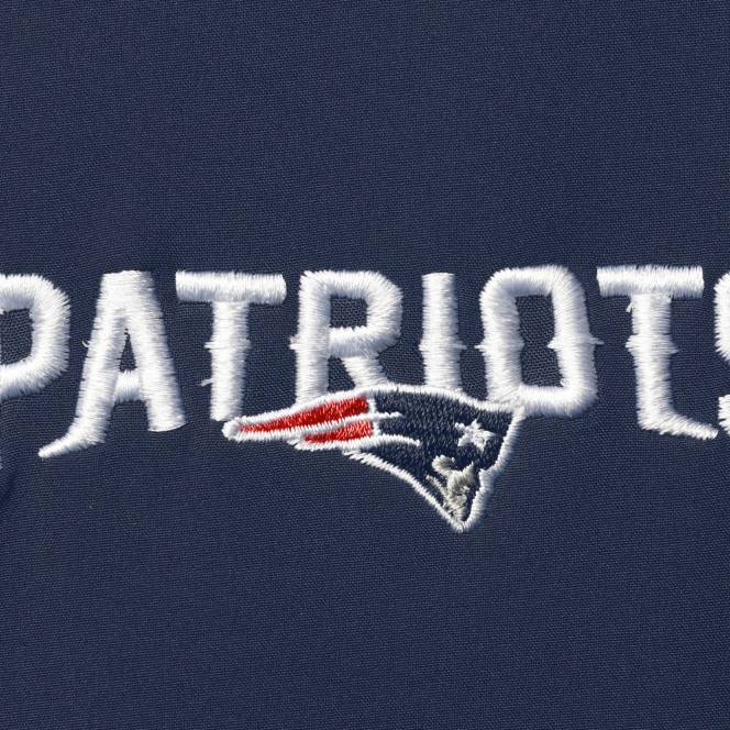 облекло Patriots Jersey dunbrooke navy big & tall archer softshell жилетка с пълен цип мъже T8TH2097