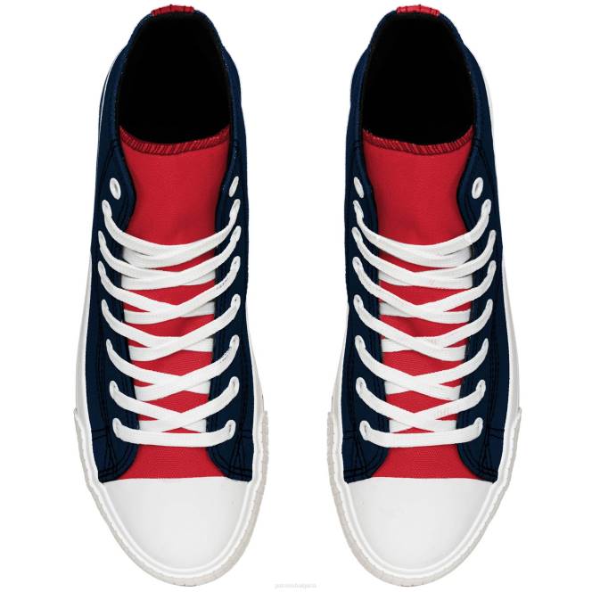 обувки Patriots Jersey високи платнени кецове foco мъже T8TH104